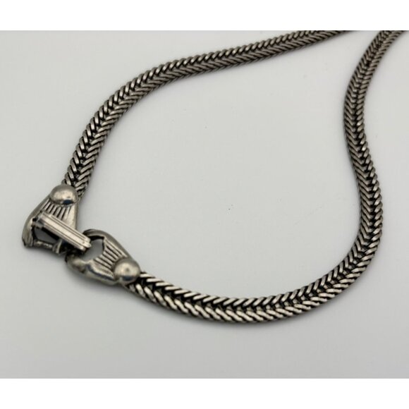 Selro Confetti Opal Lucite Lariat Necklace Blue Accents with Owls, Cat, Bear - Picture 3 of 5